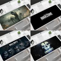 （Lao 6 s mouse pad）Call Of Duty Warzone Gaming แผ่นรองเม้าส์ขนาดใหญ่อะนิเมะยางธรรมชาติ Gamer ตกแต่งสำนักงาน Home MousePads เดสก์ท็อปแผ่นรองเมาส์เคสและซองมือถือ