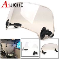 For YAMAHA MT-03 MT-07 MT-09 FZ1 FZ6 FZ8 YZF R1 R6 R3 Adjustable Windscreen Windshield Extension Spoiler Wind Deflector Lockable