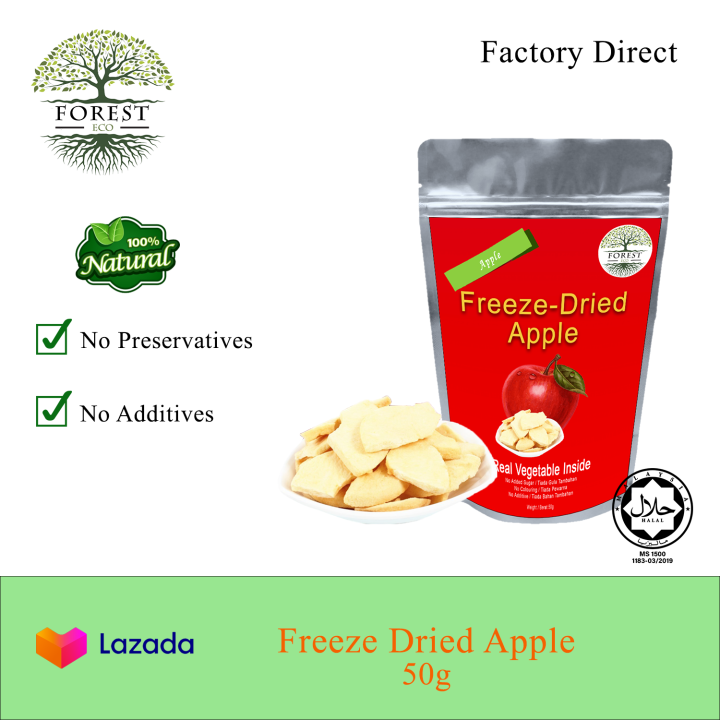 Freeze Dried Apple (100g) Lazada