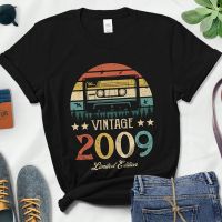 Retro Cassette Vintage Made In 2009 T Shirt 13Rd 13 Years Old Birthday Party Gift Gildan