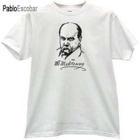 เสื้อยืดผ้าฝ้ายฤดูร้อนเสื้อยืดผู้ชายยี่ห้อ Taras Shevchenko-กวียูเครนเสื้อยืดสีขาวชายเสื้อยืดไซด์ยุโรปแฟชั่น