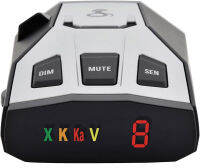 Cobra RAD 350 Laser Radar Detector - Long Range, False Alert Filter, OLED Display, Black RAD350 Radar Detector