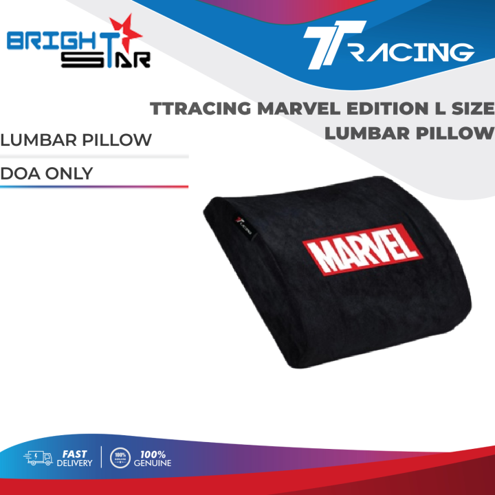 LUMBAR PILLOW / TTRACING MARVEL EDITION L SIZE LUMBAR PILLOW / DOA ONLY