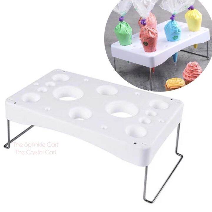 Pastry Bag Holder Icing Bag Stand Decorating Bag Holder Bag Shelf