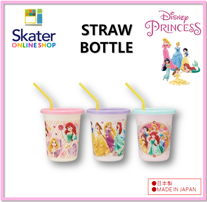 [SKATER] Princess19 Straw Water Cup 3P Set 320ml SIH3ST Lazada