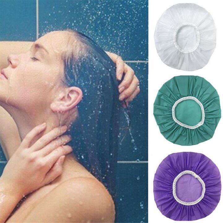 1pcs-household-waterproof-shower-cap-swimming-cap-hotel-elastic-shower-cap-hair-set