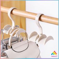 ที่แขวนกระเป๋า แขวนเข็มขัด แขวนเนคไท ที่แขวนของอเนกประสงค์ หมุนได้ 360 องศา Bag Hanger มีสินค้าพร้อมส่ง Sweet.T