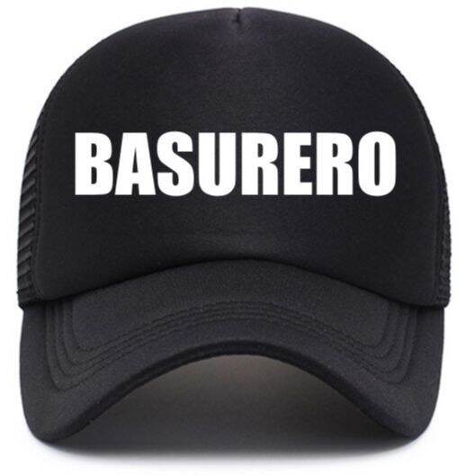 high-quality-garbage-collector-basurero-mesh-cap-net-cap-trucker-hat-baseball-cap