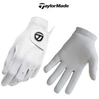 กอล์ฟ TaylorMade หนัง Lambskin สำหรับผู้ชาย,ถุงมือมืออาชีพ TaylorMade ระบายอากาศได้กันลื่นซ้าย