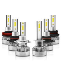 2Pcs Car Headlight H7 Bulbs Headlamp H1 H11 H8 H9 9006 HB4 H4 9005HB3 9012 LED Lamps With CSP Chip 20000LM Auto Fog Light 6000K