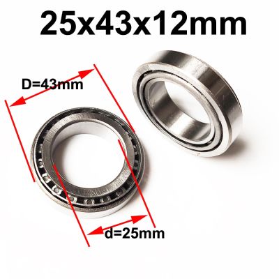 25x43x12 MM Tapered Roller 254312 Auto Steering Head Motorcycle Column Direction Pressure Bearing Furniture Protectors Replacement Parts