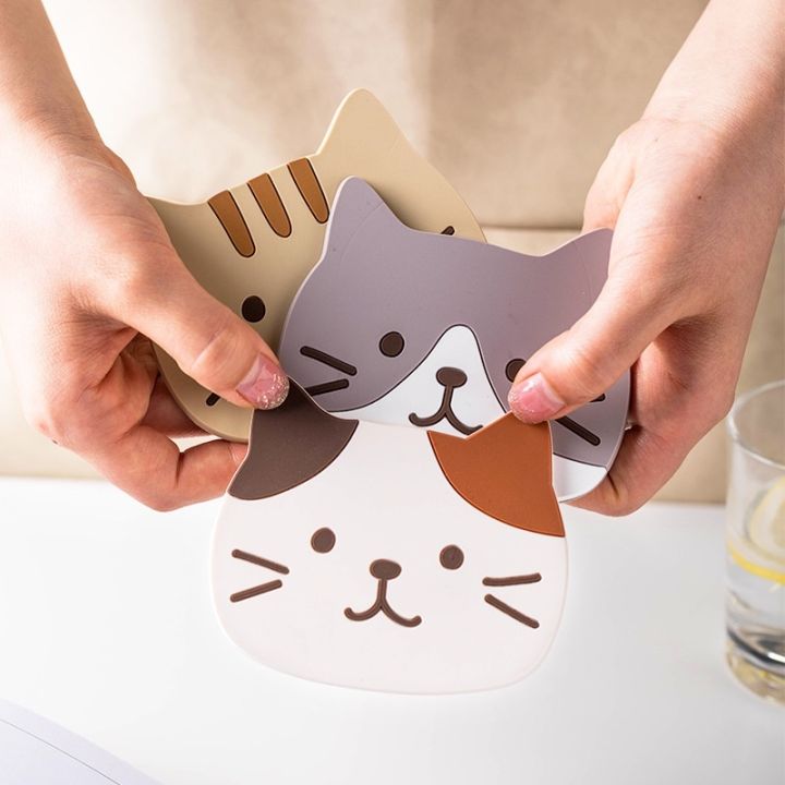 cute-cartoon-cat-shaped-tea-cup-mat-pvc-heat-insulation-non-slip-coasters-for-coffee-drinks-kitchen-dining-table-accessories