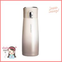 กระติกสุญญากาศ LOCKNLOCK HOLIDAY SUNSET 450 มล. สีครีมVACUUM TUMBLER LOCKNLOCK HOLIDAY SUNSET 450ML IVORY **คุณภาพดี**