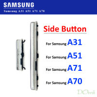 สำหรับ Samsung A31 A315F A51 A515F A70 A705F A71 A715F ปุ่ม + ปุ่มปรับระดับเสียงเปลี่ยนชิ้นส่วน