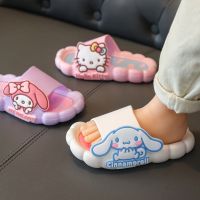 Sanrio Girl Fashion Slipper With the Cartoon KT/melody Girls shoes Kids Slippers slip on slippers