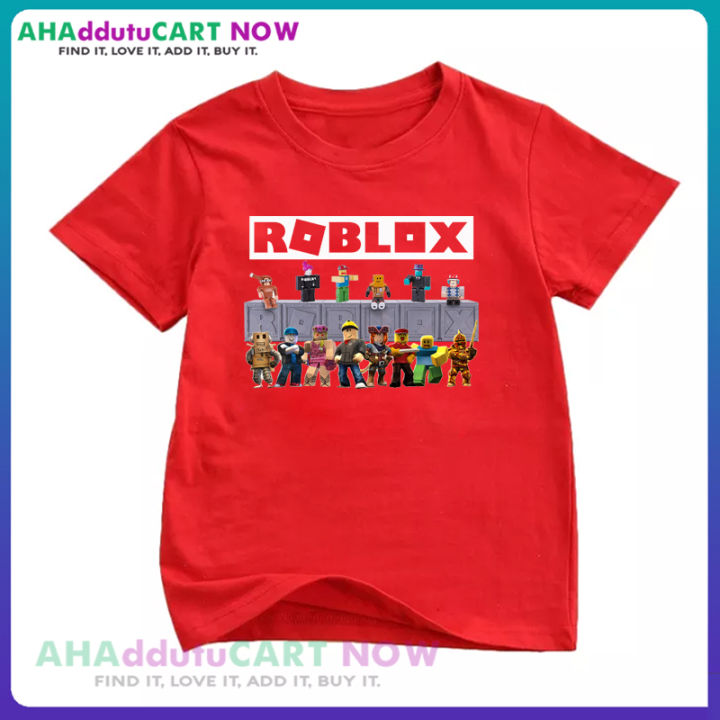 ROBLOX Children's Short Sleeve T-shirt Cotton Summer Children