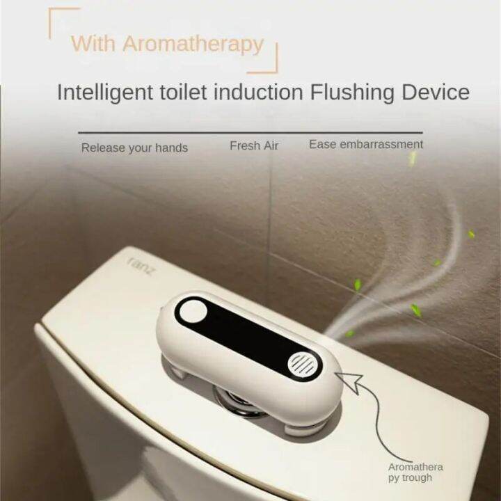 Automatische Toiletspoelknop Inductie Toiletspoeling Externe Infrarood ...