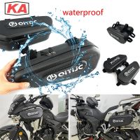 Moto กระเป๋าด้านข้างสามเหลี่ยมแพ็กกระเป๋าเดินทางสำหรับ Kawasaki Vulcan S 650 CC S650 ER6N ER6F ZX6R ZX10R ZX14R ZH2 Versys 300 1000 650