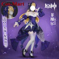 Cos-mart Game Genshin Impact Fischl Cosplay Costume Sweet Gorgrous Uniform Dress Activity Party Role Play Clothing New - Cosplay Costumes - AliExpress CosPlay