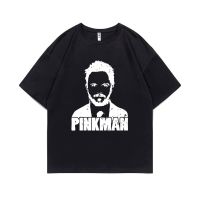 Mens Large T-shirt Tv Series Breaking Bad Jesse Pinkman Graphic Printed Tshirt Male Hip Hop Rocktshirts Men Vintage