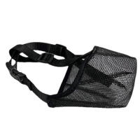 Muzzle for Large Dog Air Mesh Drinkable Pet Muzzle Poisoned Bait Protection Muzzle for Small Medium Large Dogs Prevent Biting Chewing and Licking show