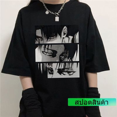 เสื้อยืด แขนสั้น ลายการ์ตูนอะนิเมะญี่ปุ่น โอเวอร์ไซซ์ แฟชั่นสำหรับผู้หญิง