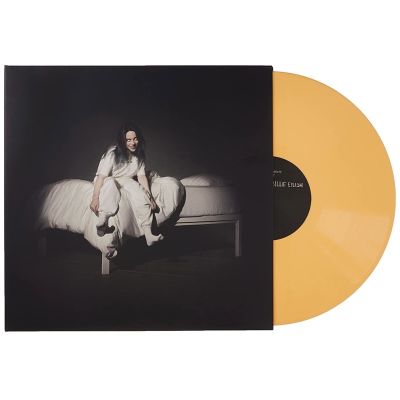 แผ่นเสียง Billie Eilish – When We All Fall Asleep, Where Do We Go? **Pale Yellow  Vinyl,US มือหนึ่ง ซีล