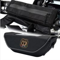 For Moto Guzzi  Retro commemoration   Motorcycle accessory Waterproof And Dustproof Handlebar Storage Bag navigation bag