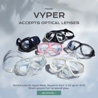 โปรแรง++ Water Pro รุ่น VYPER - เปลี่ยนเลนส์สายตาได้ ราคาประหยัด หน้ากาก ดํา น้ํา แบบ เต็ม หน้า หน้ากากดำน้ำ หน้ากาก ดํา น้ํา หน้ากาก ดํา น้ํา สายตา สั้น