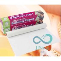 กระดาษไข BAKING PAPER กระดาษรองอบ กระดาษรองกันติด อุปกรณ์เบเกอรี่ ยาว 5เมตร และ10เมตร JJ99