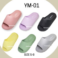 Monobo Moniga YM-01 ทรง Yeezy Slide รองเท้าแตะผู้หญิง ของแท้ 100% หนา 1.5 นิ้ว