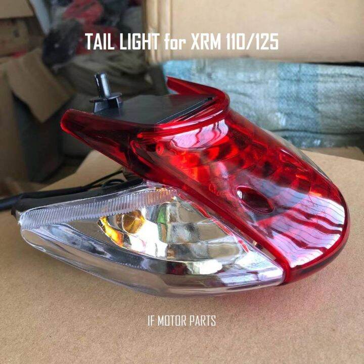 [Tail light] Honda XRM 110 XRM125 Red Yellow White Tail Light Assembly