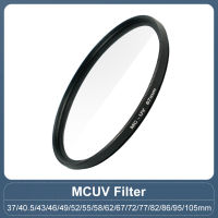 MC UV ตัวกรองเลนส์ 37 มม. 40.5 มม. 43 มม. 46 มม. 49 มม. 52 มม. 55 มม. 58 มม. 62 มม. 67 มม. 72 มม. 77 82 86 95 105 fuji sony canonUV Filter-BIANO