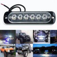 แผ่นเรืองแสง LED สำหรับขับรถตัดหมอกรถ SUV ไฟ4WD รถเรือรถบรรทุก6000K ป้องกันการชน