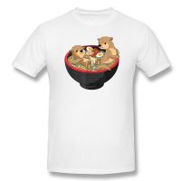 Otter Japanese Ramen Noodles T Shirts Graphic Cotton Streetwear Short Sleeve Birthday Gifts Summer Style T-Shirt Mens