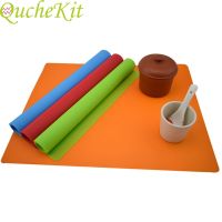 【CC】♞₪  40x50cm Silicone Table Placemat Non-slip Insulation Baking Sheet Rolling Dough