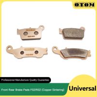 OTOM Motorcycle Front Rear Brake Pads Copper Sintering Braking Disks For YAMAHA SUZUKI KAWASAKI GAS GAS KXF YZ WR RMX EC MX KX