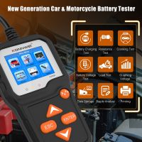 KONNWEI KW650 Car Battery Tester For 6V/12V Analyzer 100 to 2000 CCA Car Quick Cranking Charging Tester Battery Tool