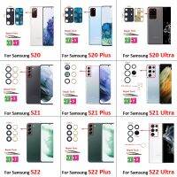 2ชิ้น/ล็อตแก้วกล้องด้านหลังเหมาะสำหรับ Samsung Galaxy S10 S20 S21 S22 S23และอะไหล่ทดแทนอัลตร้า Fe