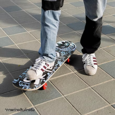 สเก็ตบอร์ด Skateboard สเก็ตบอร์สำหรับเด็กและผู้ใหญ่ 80cm รับน้ำหนักได้ไม่เกิน 150 กก.สเก็ตบอร์ดแฟชั่น สำหรับผู้เริ่มเล่น