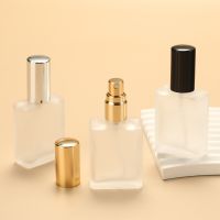 ▣卐▨ Frosted Glass Spray Bottle Empty Refillable Perfume Atomizer Container With Lid For Travel Or Gift 15ml