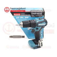 MAKITA BLM สว่านกระแทกไร้สาย 13mm  รุ่น DHP483Z (เครื่องเปล่า+กล่องกระดาษ) 40/23 N.m 2 สปีด 18V |ชิ้น|