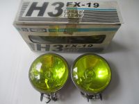 ไฟสปอร์ตไลท์กลม   H3 (12V)   งกลม 3 นิ้ว  สีเหลือง  ตำหนิภาพที่ 3 รอยร้าวด้านใน ไม่มีผลการใช้งาน ราคา 1 คู้ รวมส่ง