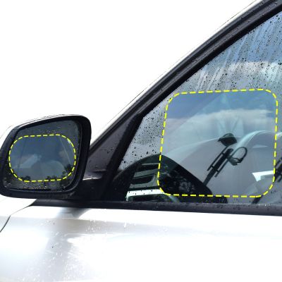 【CW】 Car Anti Fog Film Anti-Rain Cars/Glass Anti-Fogging Hydrophobic  Rainproof Window Mirror Stickers