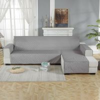 hot！【DT】☽¤✉  L Sofa Cover for Room Couch Covers Non One-Piece Slipcover Protector