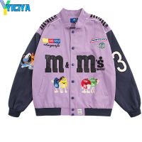 YICIYA Bomber Woman Varsity Jacket Racing American Black Oversize Motorcycle Unisex Baseball Jacket Long Sleeve Coat Top Winter