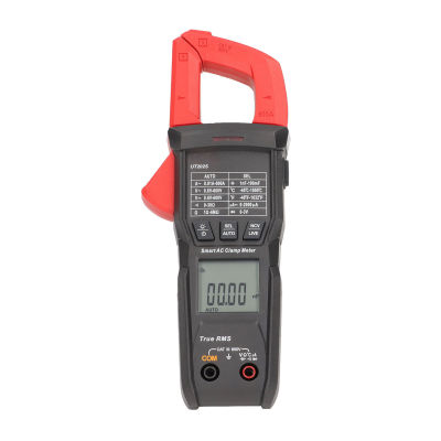 Digital Clamp Meter Professional การทดสอบความต้านทานแรงดันไฟฟ้า AC DC Current Ammeter