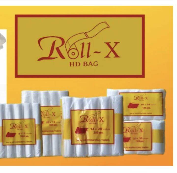 RollX Multipurpose HD Roll Thick Plastic Bag (Laundry/Produce/Fruit