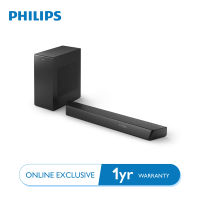 [Pre-Order] ซาวด์บาร์ 3.1 พร้อมซับวูฟเฟอร์ไร้สาย Philips TAB7807/67 Soundbar 3.1 with Wireless Subwoofer Dolby Atmos HDMI EARC รับประกันสินค้า 1 ปี