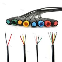 M8 2 3 4 5 6 Pin Electric Joint Plug Connector Wiring Line Scooter Brake Cable Signal Connecting Sensor 20CM Q1 YB1TH